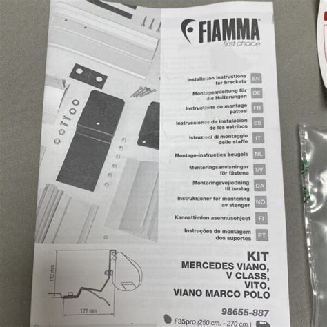 Fiamma Kit Mercedes Viano Viano Marco Polo Vito Und V Class 98655 887