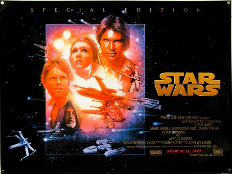 Star Wars / quad / Special Edition re-release / UK