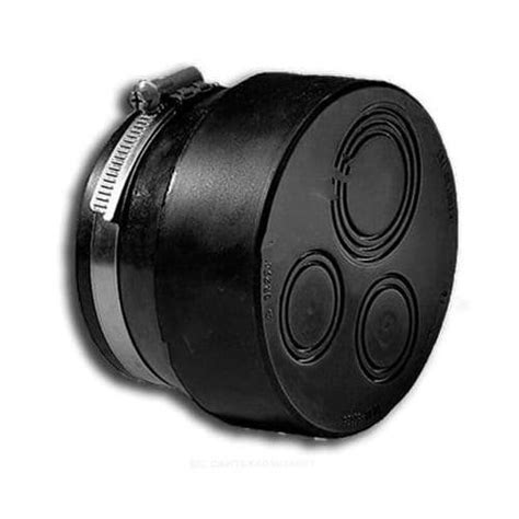 Переходник резиновый Confix-Multi Ду 100 на пл/трубы (32-40/32-40/40-48 ...