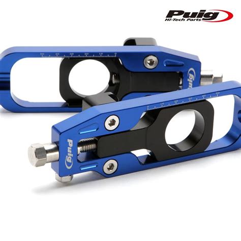 Puig 21190A CHAIN TENSIONER BLUE YAMAHA MT 09 21 23 MT 09SP 21 23