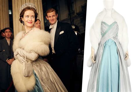 Les costumes de la série The Crown proposés aux enchères avec des