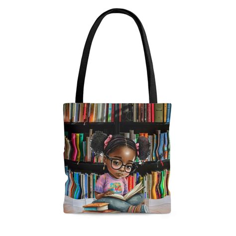 Support Libraries Tote Bag Te For Her Afrocentric Bags Etsy