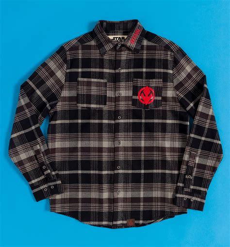 Star Wars Darth Maul Flannel Shirt From Cakeworthy