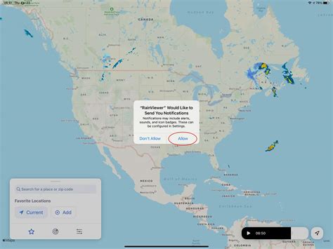 Rainviewer On Ipad Radar Weather And Widgets