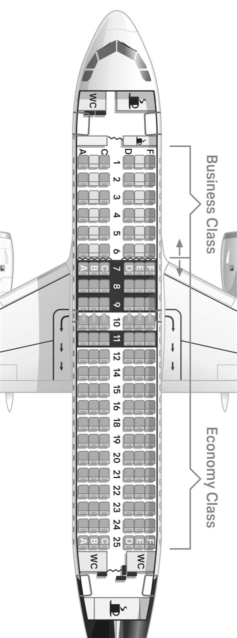 Lufthansa Airbus A319 Seat Map