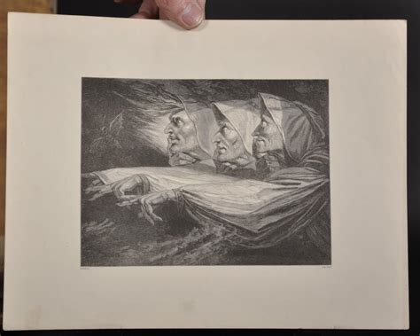 Sold Price Henry Fuseli 1741 1825 Swiss The Three Witches Print