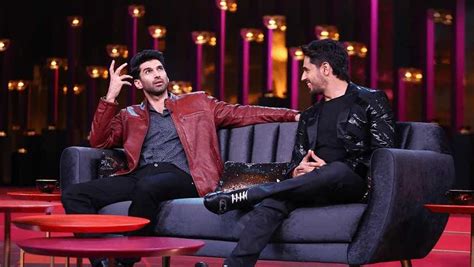 Koffee with Karan season 6: Aditya Roy Kapur, Sidharth Malhotra discuss ...