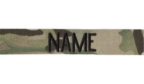 Us Army Ocp Multicam Uniform Nametape Name Klett Patch Tape Nickname