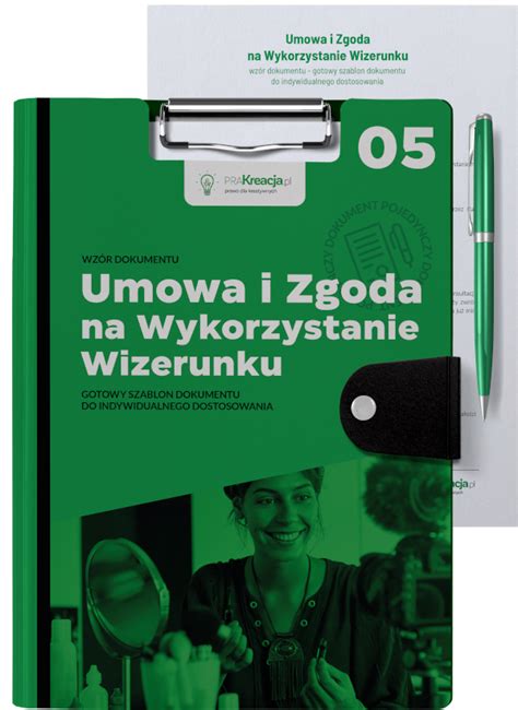 Zgoda I Umowa O Wykorzystanie Wizerunku Wz R Prakreacja Pl