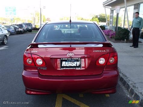 2007 Impulse Red Pearl Toyota Corolla S 30367969 Photo 4 GTCarLot