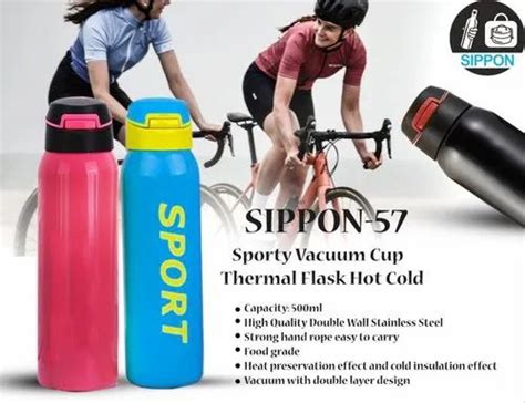 Sippon Stainless Steel Sports Hot Cold Bottle 500ml At Best Price In New Delhi