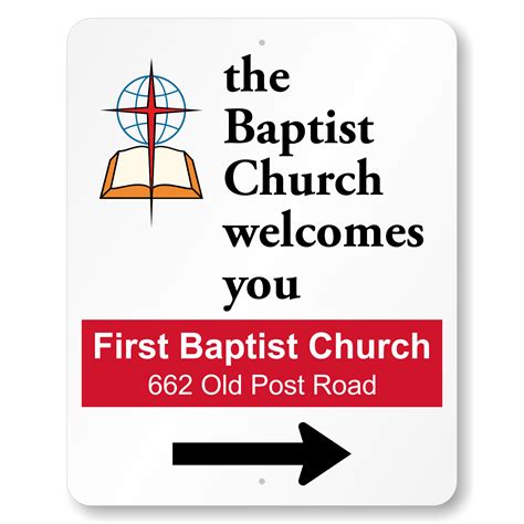 Church Directional Signs