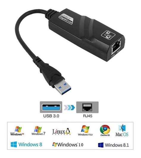 Adaptador Usb Ethernet Mercadolivre 📦