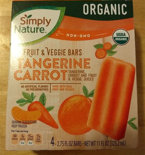 Simplynature Frozen Fruit And Veggie Bars Aldi Reviewer