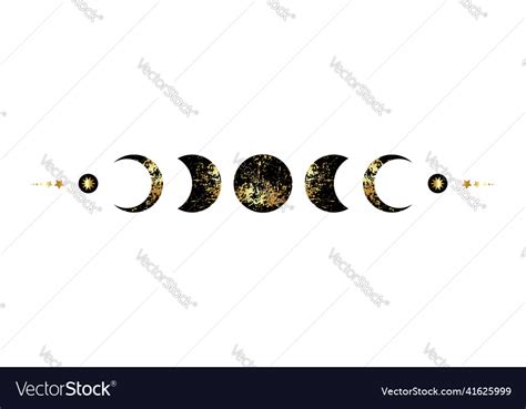 Moon Phases Border