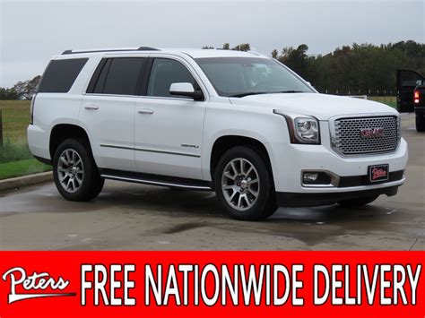 Pre Owned 2017 GMC Yukon Denali SUV In Longview 8291P Peters