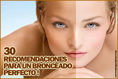 BRONCEADO PERFECTO CON SOL O AUTOBRONCEADOR CONSEJOS DE LIMPIEZA