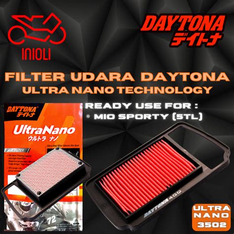 Jual Filter Saringan Udara Racing Daytona Mio Sporty Mio Smile Mio