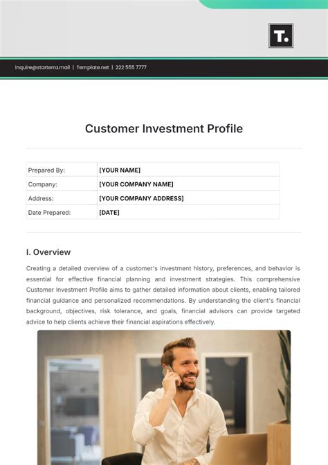 Free Customer Profile Templates to Edit Online & Print