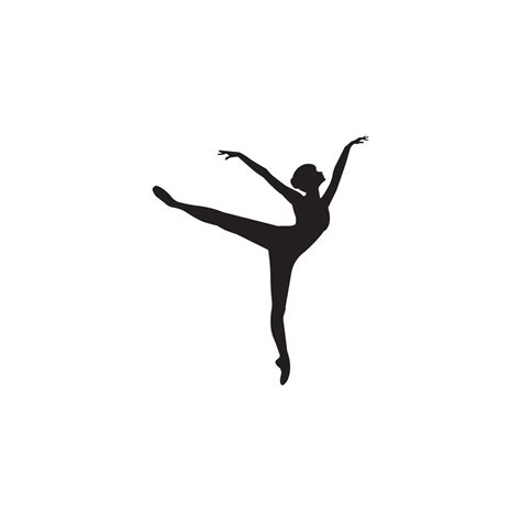 ballet logo vector 10416217 Vector Art at Vecteezy