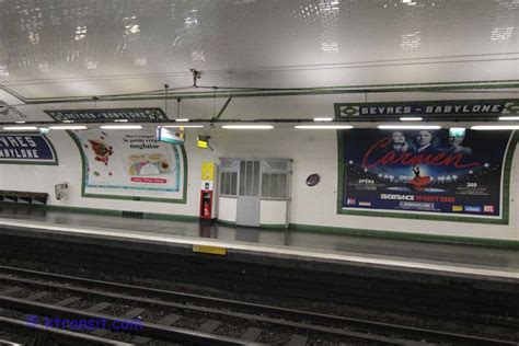 Paris Metro Severs Babylone