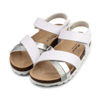 Comprar Sandalias Ni A Blanca Troquelado Aladino Hechas En Spain