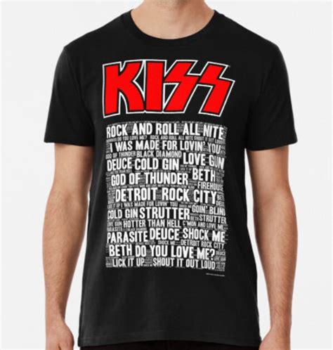 Kiss 1973 Legend Unisex T Shirts Kiss Album List T Shirts Etsy