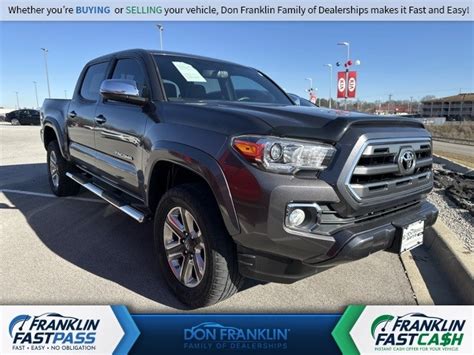 Pre Owned 2017 Toyota Tacoma Limited 4d Double Cab In Lexington Hx046695 Don Franklin Auto