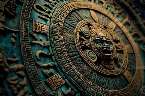 Mayan Or Aztec Calendar - Danya Ellette