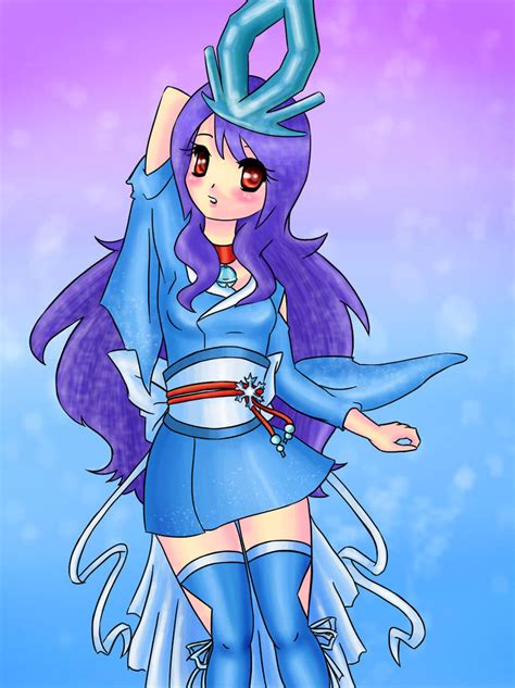 Suicune Gijinka by Shourei on DeviantArt