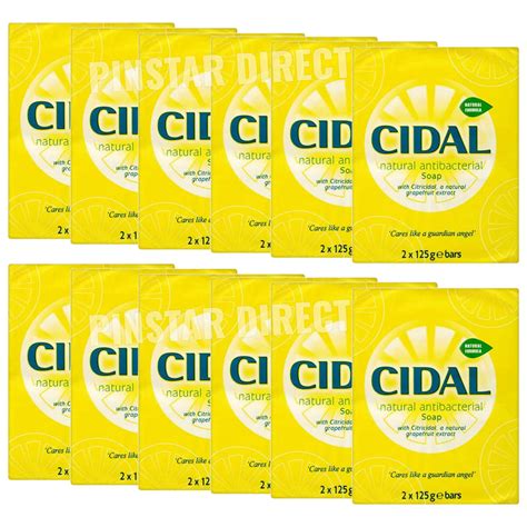 Cidal Natural Antibacterial Soap 125g