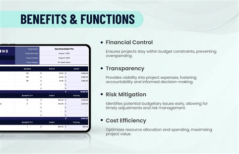 Project Budget Tracking Template in GDocsLink, Numbers, MS Word, Pages ...