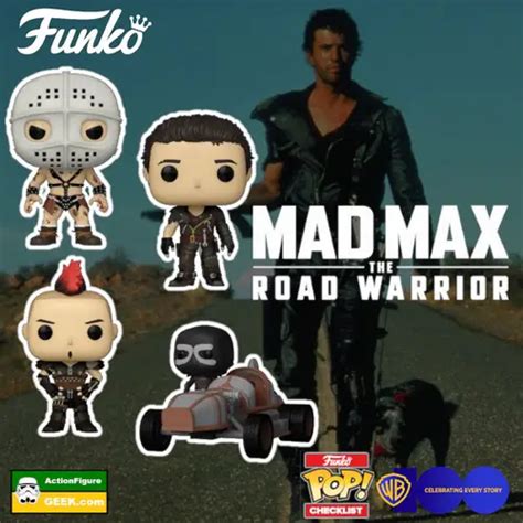 New Mad Max Road Warrior Funko Pops Wb Anniversary