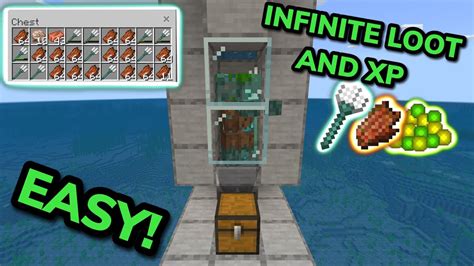 EASIEST 1 21 TRIDENT FARM TUTORIAL In Minecraft Bedrock MCPE Xbox PS4