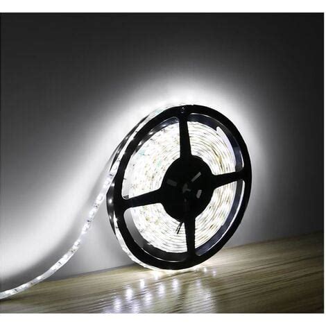 Striscia Led Luce Fredda Smd Bobina Strip Adesiva M Metri Led