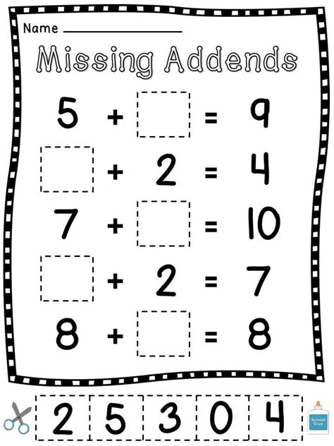 1st Grade Math Free Printables