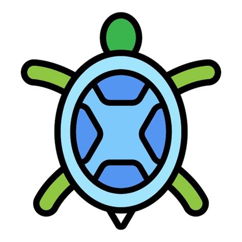 Premium Vector Sea Turtle Icon Outline Illustration Of Sea Turtle