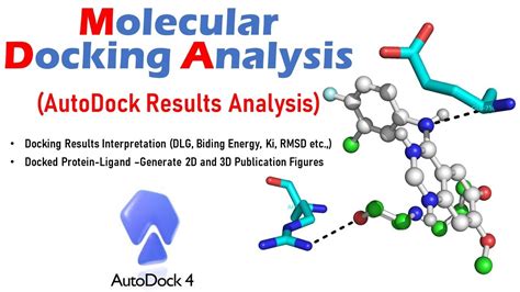 Molecular Docking Analysis Autodock Results Analysis Protein Ligand