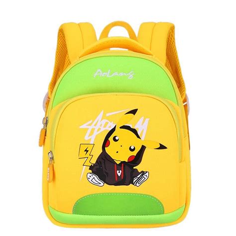 Pokémon Pikachu tryckt i ryggsäck Min Ryggsack