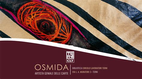 Arte In Citt Domani Al Clt Il Vernissage Della Mostra Osmida