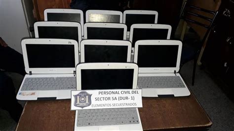 Recuperaron Computadoras Robadas A Una Escuela V A Salta