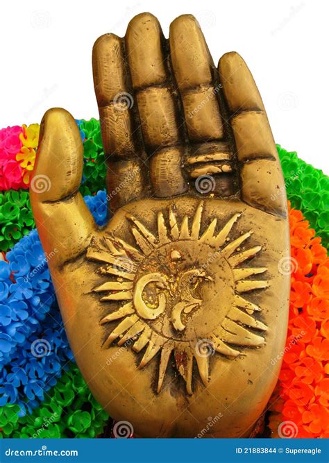 Hand Of Hindu God Stock Images Image 21883844