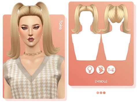 The Sims Resource Take Hairstyle Womens Hairstyles Hair Styles All Hairstyles