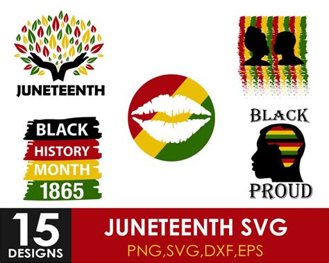 Juneteenth SVG Bundle Black History SVG Black Power SVG Etsy UK