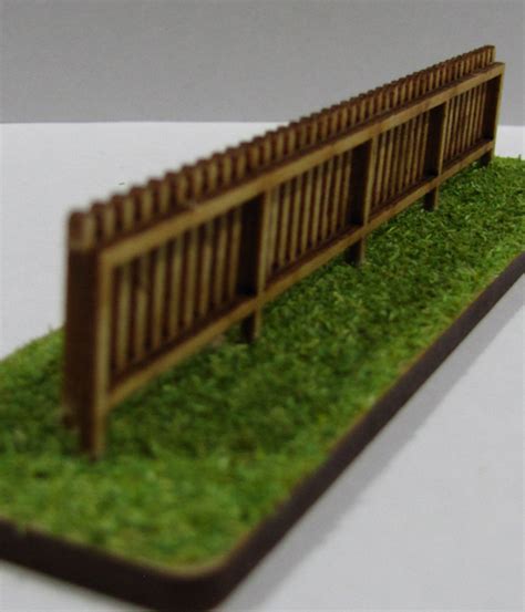 Trackside Models HO Scale Laser Cut Picket Fencing SM1018