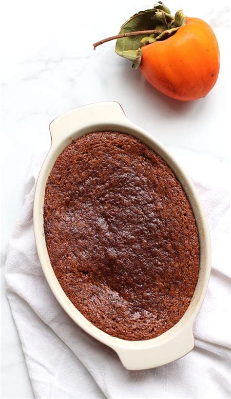 Persimmon Pudding Recipe Rainbow Delicious