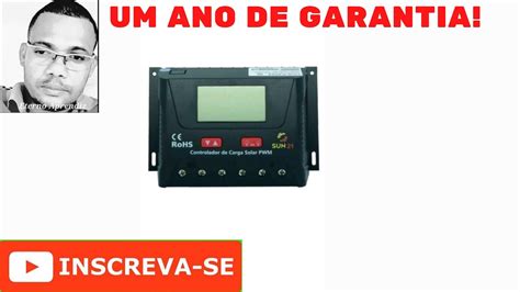 Controlador De Carga Solar Sun Pwm Amperes Youtube