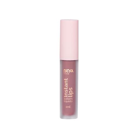 Batom Liquido Instant Lips Bride Nina Nina Makeup Nina Makeup