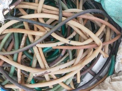 Natural Pvc Braided Dhaga Hoses Pipe Scrap For Plastic Industry At