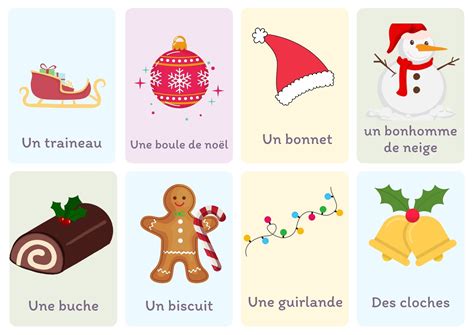 Imagier Montessori de Noël à imprimer gratuitement ManzaBull